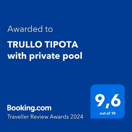 Trullo Tipota With Private Pool